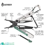 ابزار چند کاره گربر GERBER مدل STAKEOUT SPARK - اورجینال آمریکایی