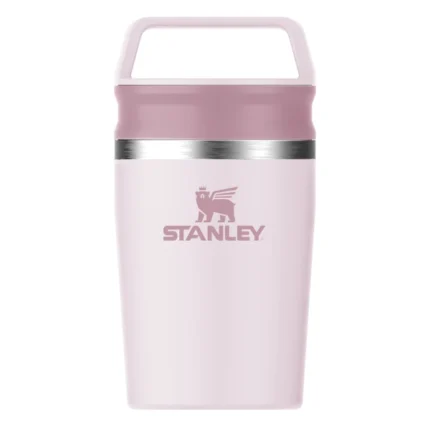 تراول ماگ استنلی STANLEY مدل CAFE-TO-GO 230ml رزگلد - صورتی کم رنگ - اورجینال