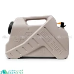 گالن آب زیباسازان مدل RHINO BARREL ظرفیت 18 لیتر - مخزن یا دبه آب مسافرتی شیردار راینو 18 لیتری