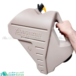 گالن آب زیباسازان مدل RHINO BARREL ظرفیت 18 لیتر - مخزن یا دبه آب مسافرتی شیردار راینو 18 لیتری