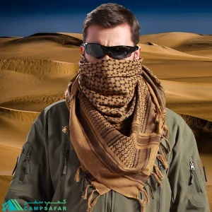 شماق چفیه تاکتیکال مدل S110 - نظامی کوهنوردی نخی 110 سانت