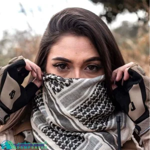 شماق چفیه تاکتیکال مدل S110 - نظامی کوهنوردی نخی 110 سانت