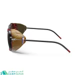 عینک کوهنوردی جولبو JULBO مدل LEGACY لنز REACTIV 2-4 POLARIZED - فرانسه فتوکرومیک و پلاریزه با بادگیر چرمی