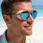 عینک کوهنوردی جولبو JULBO مدل LEGACY لنز REACTIV 2-4 DL - فرانسه فتوکرومیک با بادگیر چرمی