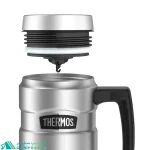 ماگ ترموس THERMOS مدل STAINLESS KING TRAVEL 470ml اورجینال