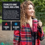 ماگ ترموس THERMOS مدل STAINLESS KING TRAVEL 470ml اورجینال