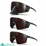 عینک کوهنوردی جولبو JULBO مدل EDGE COVER لنز REACTIV 0-4 HC - برند فرانسوی اورجینال