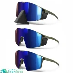 عینک کوهنوردی جولبو JULBO مدل EDGE COVER لنز REACTIV 2-4 DL - - برند فرانسوی اورجینال فتوکرومیک