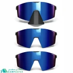 عینک کوهنوردی جولبو JULBO مدل EDGE COVER لنز REACTIV 2-4 DL - - برند فرانسوی اورجینال فتوکرومیک