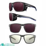 عینک کوهنوردی جولبو JULBO مدل SHIELD لنز REACTIV 0-4 HC - برند فرانسوی اورجینال - فتوکرومیک - مدل شیلد