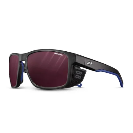 عینک کوهنوردی جولبو JULBO مدل SHIELD M لنز REACTIV 0-4 HC - - برند فرانسوی اورجینال - فتوکرومیک - مدل شیلد