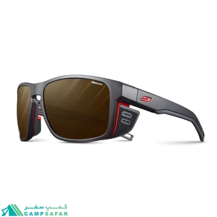 عینک کوهنوردی جولبو JULBO مدل SHIELD M لنز REACTIV 2-4 POLARIZED - برند فرانسوی اورجینال - فتوکرومیک - مدل شیلد سایز M