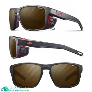 عینک کوهنوردی جولبو JULBO مدل SHIELD لنز REACTIV 2-4 POLARIZED - برند فرانسوی اورجینال - فتوکرومیک - مدل شیلد