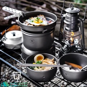 ظروف کوهنوردی ترانجیا TRANGIA مدل STOVE 25-2 HA - سوئدی با اجاق الکلی مناسب 3 الی 4 نفر