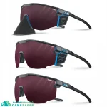 عینک کوهنوردی جولبو JULBO مدل ULTIMATE COVER لنز REACTIVE 0-4 HC - برند فرانسوی اورجینال - فتوکرومیک