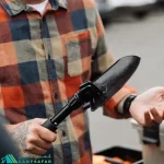 بیلچه کمپینگ گربر GERBER مدل GORGE - برند آمریکایی اورجینال تاشو