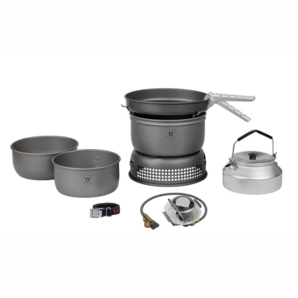ظروف کوهنوردی ترانجیا TRANGIA مدل STOVE 25-2 HA/GB - سوئدی با سرشعله گازی مناسب 3 الی 4 نفر