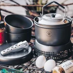ظروف کوهنوردی ترانجیا TRANGIA مدل STOVE 25-2 HA/GB - سوئدی با سرشعله گازی مناسب 3 الی 4 نفر