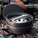 ظروف کوهنوردی ترانجیا TRANGIA مدل STOVE 25-2 HA/GB - سوئدی با سرشعله گازی مناسب 3 الی 4 نفر