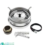 ظروف کوهنوردی ترانجیا TRANGIA مدل STOVE 25-2 UL - برند سوئدی با اجاق الکلی مناسب 3 الی 4 نفر