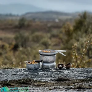 ظروف کوهنوردی ترانجیا TRANGIA مدل STOVE 25-2 UL - برند سوئدی با اجاق الکلی مناسب 3 الی 4 نفر