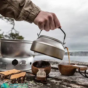 ظروف کوهنوردی ترانجیا TRANGIA مدل STOVE 25-2 UL - برند سوئدی با اجاق الکلی مناسب 3 الی 4 نفر