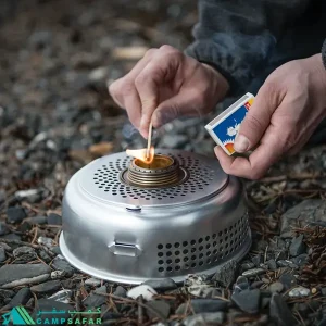 ظروف کوهنوردی ترانجیا TRANGIA مدل STOVE 25-2 UL - برند سوئدی با اجاق الکلی مناسب 3 الی 4 نفر