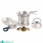 ظروف کوهنوردی ترانجیا TRANGIA مدل STOVE 25-2 UL - برند سوئدی با اجاق الکلی مناسب 3 الی 4 نفر