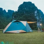 چادر کمپینگ کلمن COLEMAN مدل TOUGH WIDE DOME IV300 - آمریکایی اورجینال 5 نفره دوپوش عصایی ضد آب