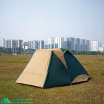 چادر کمپینگ کلمن COLEMAN مدل TOUGH WIDE DOME IV300 - آمریکایی اورجینال 5 نفره دوپوش عصایی ضد آب