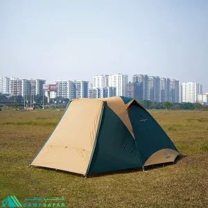 چادر کمپینگ کلمن COLEMAN مدل TOUGH WIDE DOME IV300 - آمریکایی اورجینال 5 نفره دوپوش عصایی ضد آب