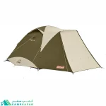 چادر کمپینگ کلمن COLEMAN مدل TOUGH WIDE DOME IV300 - آمریکایی اورجینال 5 نفره دوپوش عصایی ضد آب