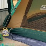 چادر کمپینگ کلمن COLEMAN مدل TOUGH WIDE DOME IV300 - آمریکایی اورجینال 5 نفره دوپوش عصایی ضد آب