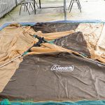 چادر کمپینگ کلمن COLEMAN مدل TOUGH WIDE DOME IV300 - آمریکایی اورجینال 5 نفره دوپوش عصایی ضد آب