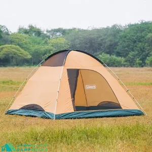 چادر کمپینگ کلمن COLEMAN مدل TOUGH WIDE DOME IV300 - آمریکایی اورجینال 5 نفره دوپوش عصایی ضد آب