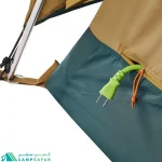 چادر کمپینگ کلمن COLEMAN مدل TOUGH WIDE DOME IV300 - آمریکایی اورجینال 5 نفره دوپوش عصایی ضد آب
